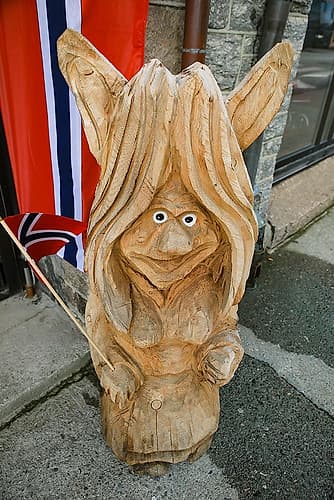 Norway. Gnome. European Print